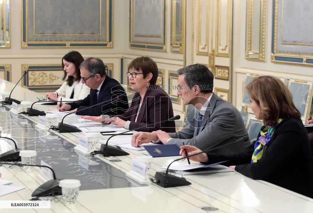 Ukrainian President meets EBRD President in Kyiv