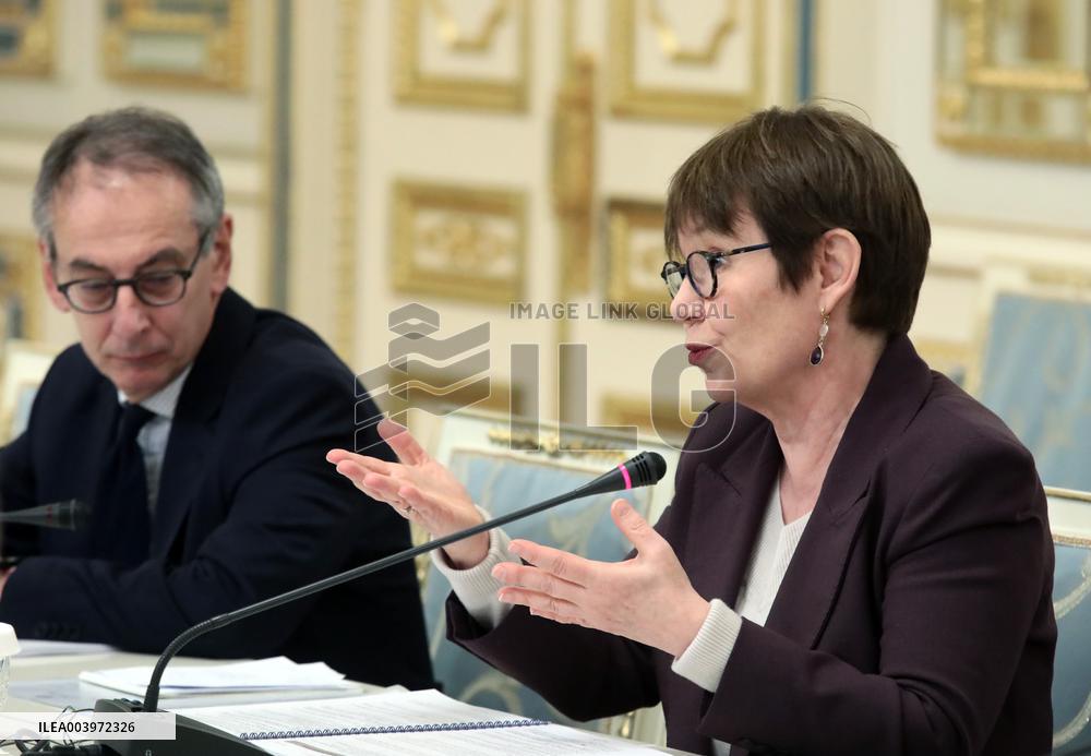 Ukrainian President meets EBRD President in Kyiv