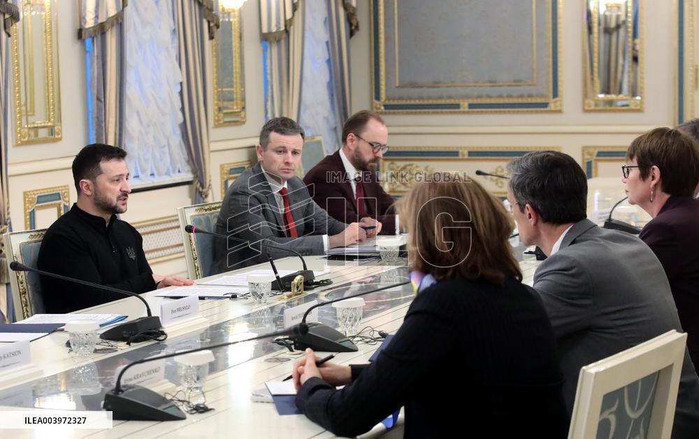 Ukrainian President meets EBRD President in Kyiv