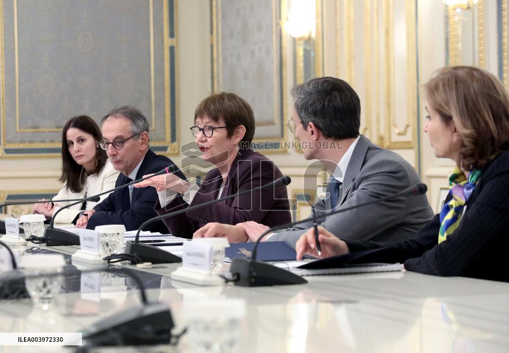 Ukrainian President meets EBRD President in Kyiv