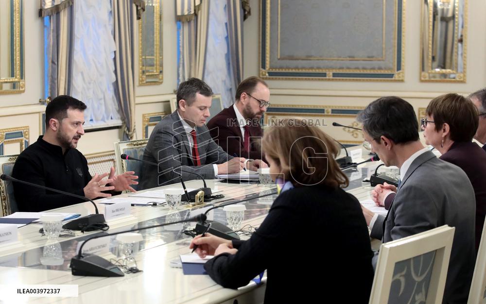 Ukrainian President meets EBRD President in Kyiv