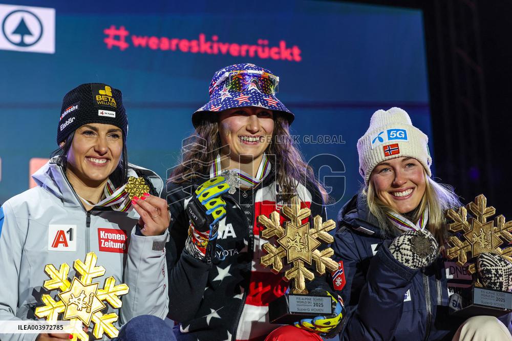 SPORT INVERNALI - Sci Alpino - FIS Alpine World Ski Championships - Women's SuperG