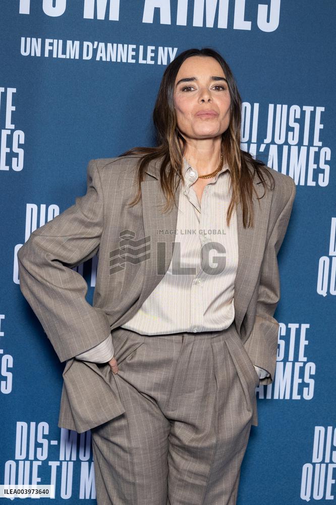 Dis Moi Juste Que Tu M Aime Paris Film Premiere