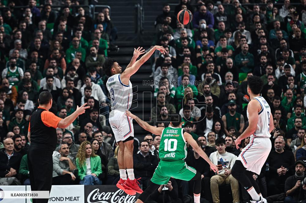BASKET - Euroleague - Panathinaikos AKTOR Athens vs Anadolu Efes