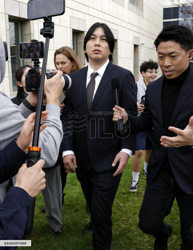 Ex-Ohtani interpreter gets 4 yrs, 9 months in prison