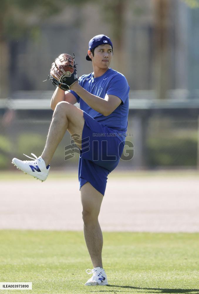 Baseball: Shohei Ohtani of Dodgers
