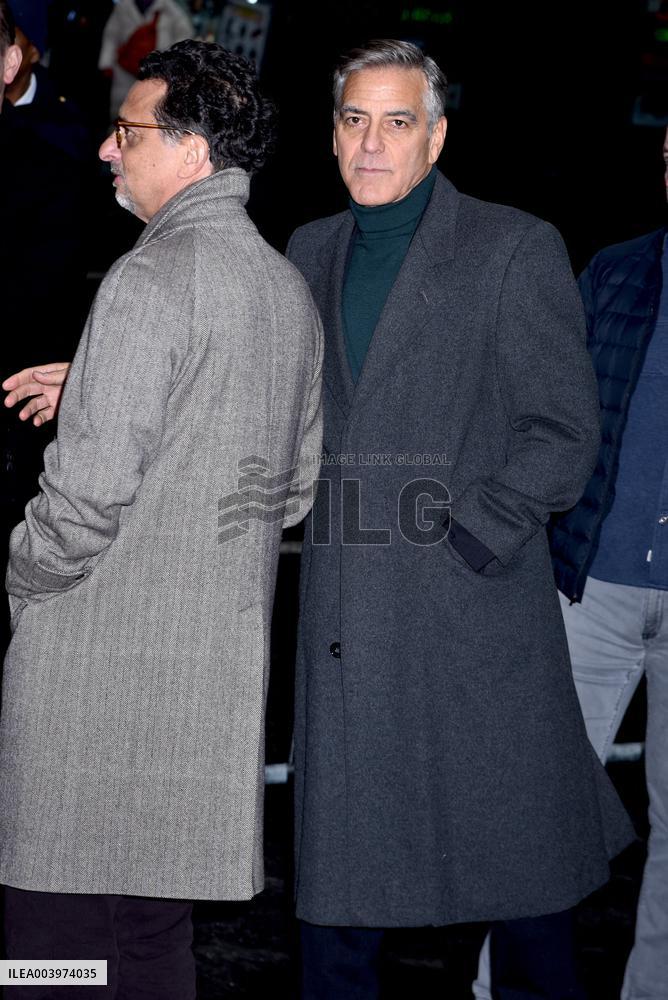 George Clooney Announces Cast Of Good Night And Good Luck - NYC