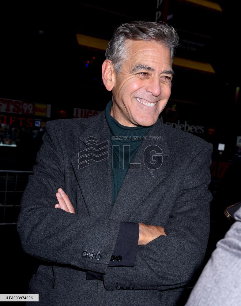 George Clooney Announces Cast Of Good Night And Good Luck - NYC
