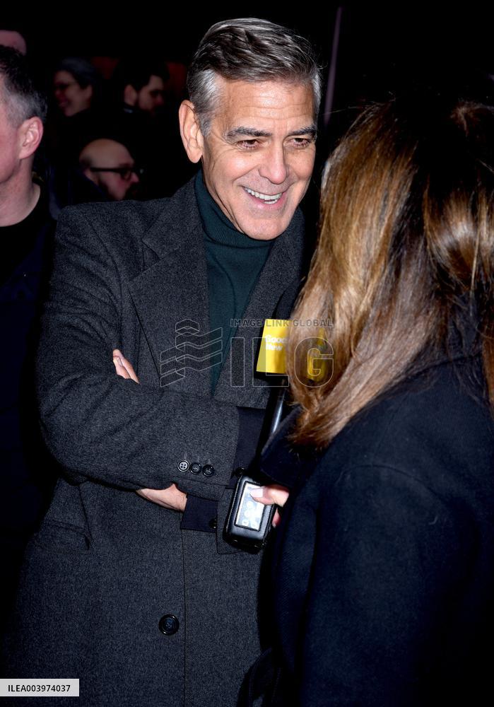 George Clooney Announces Cast Of Good Night And Good Luck - NYC