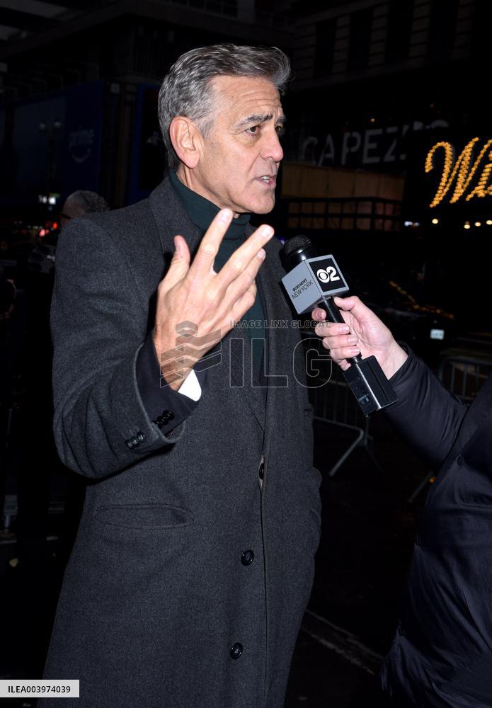 George Clooney Announces Cast Of Good Night And Good Luck - NYC