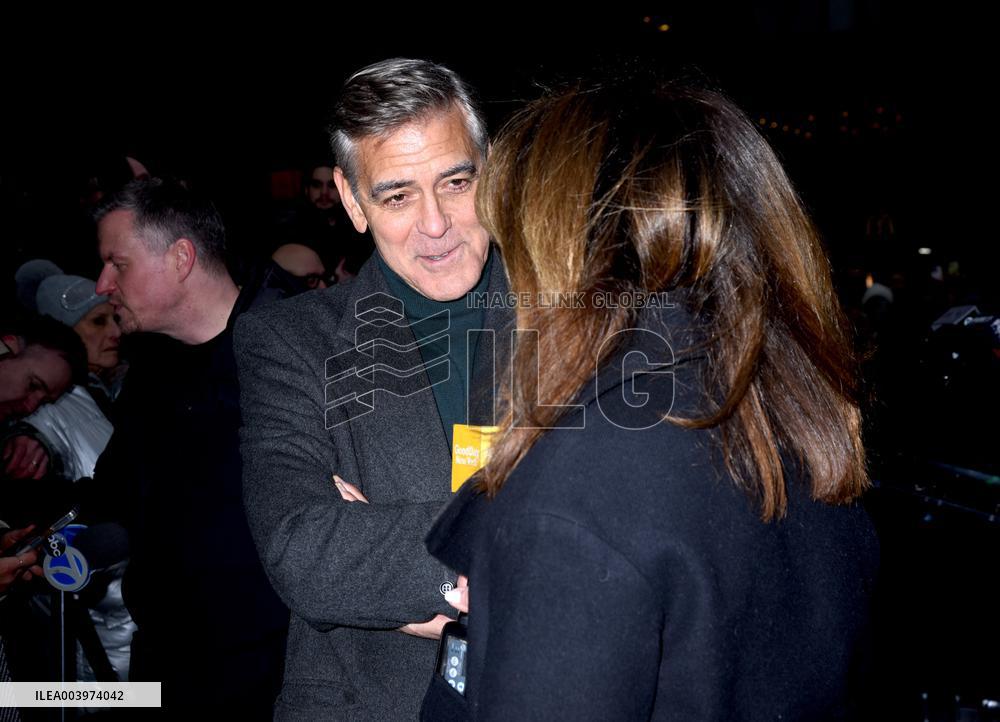 George Clooney Announces Cast Of Good Night And Good Luck - NYC