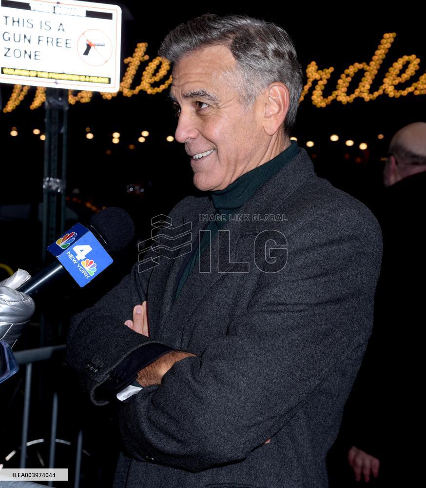 George Clooney Announces Cast Of Good Night And Good Luck - NYC