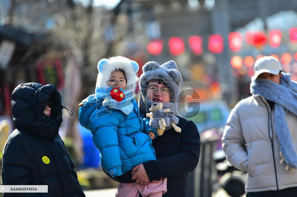 Cold Wave Hit Qingzhou