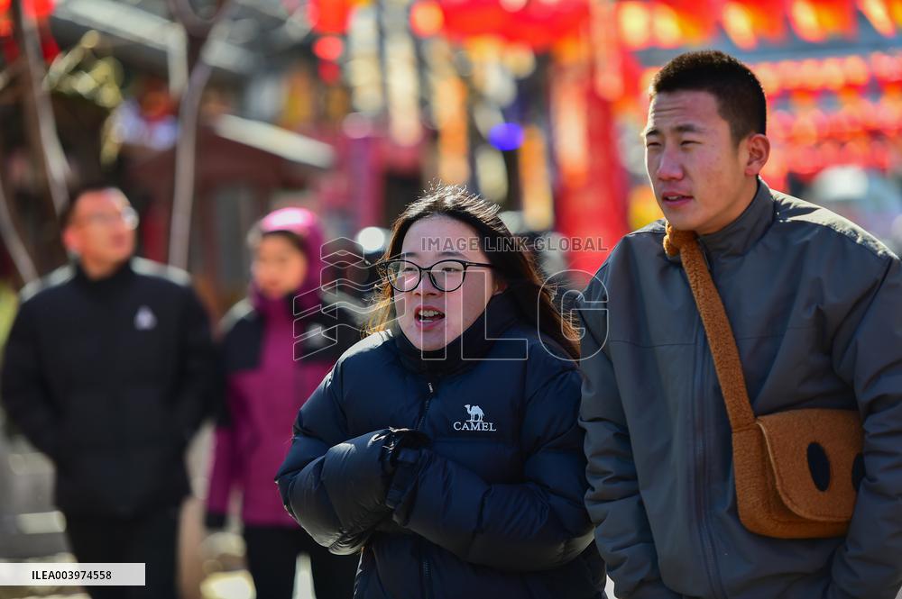 Cold Wave Hit Qingzhou