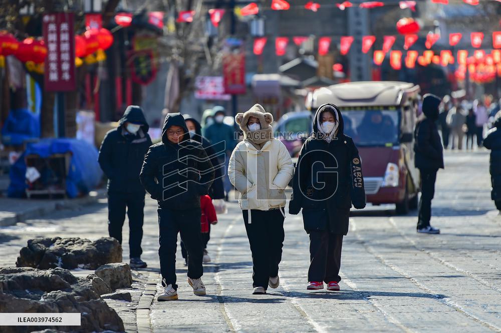 Cold Wave Hit Qingzhou