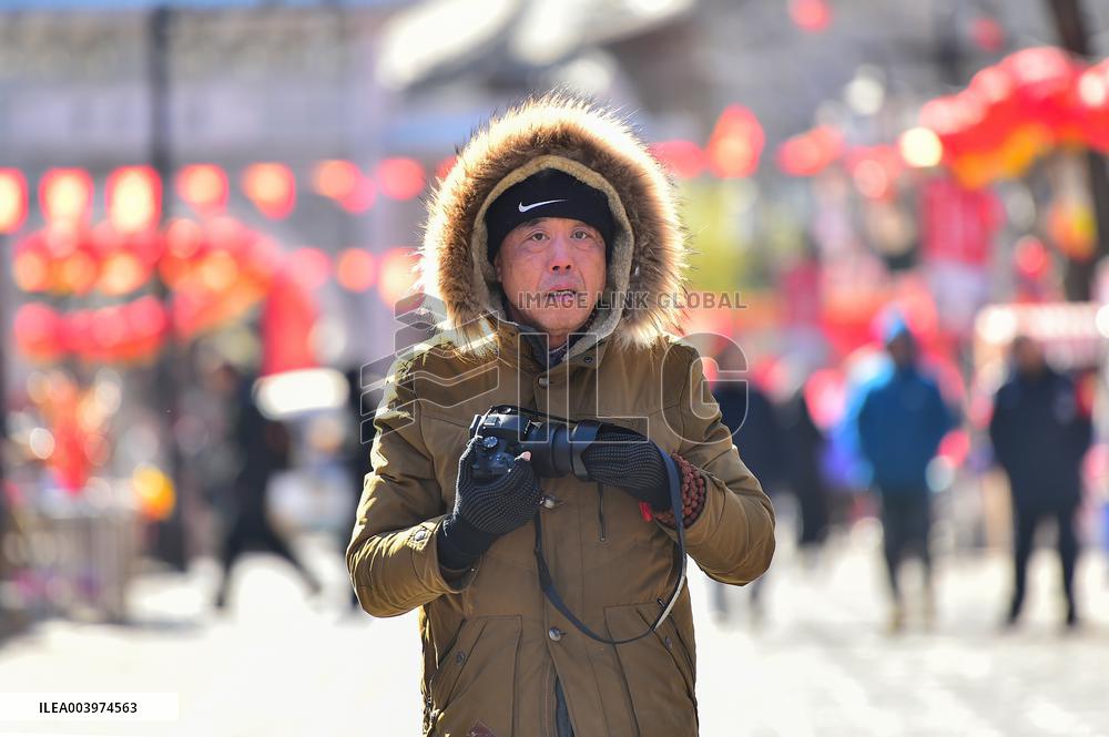 Cold Wave Hit Qingzhou