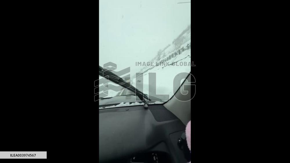 Japan: Strong Cold Wave Sweeps Across Country, Bringing Heavy Snow And Disruptions 2