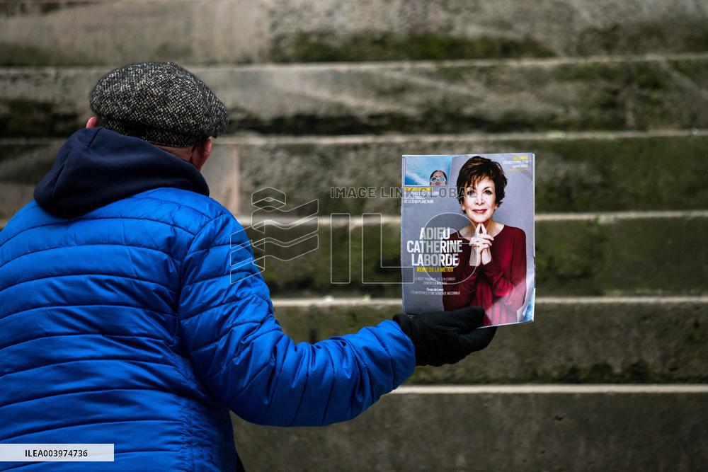 Catherine Laborde Funeral - Paris