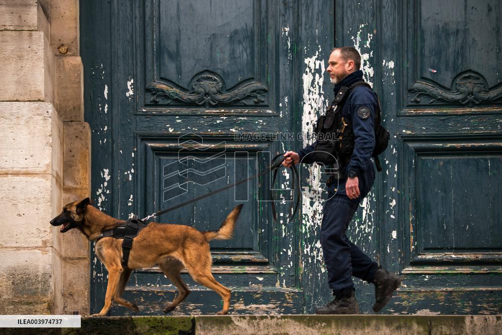Catherine Laborde Funeral - Paris