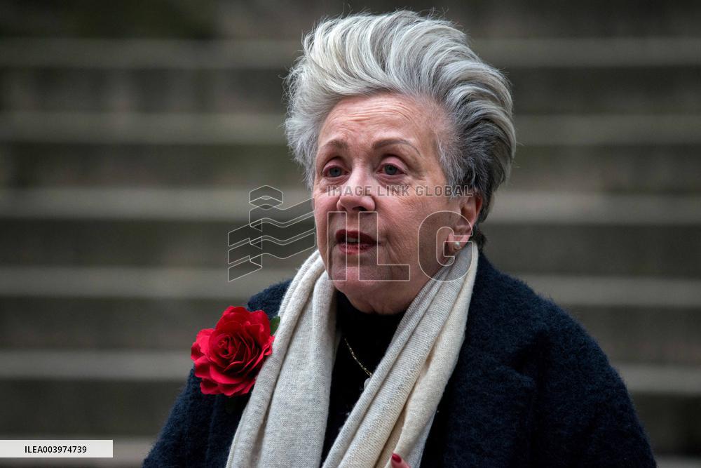 Catherine Laborde Funeral - Paris