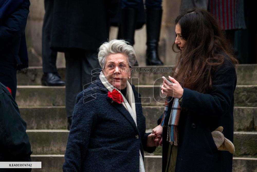 Catherine Laborde Funeral - Paris