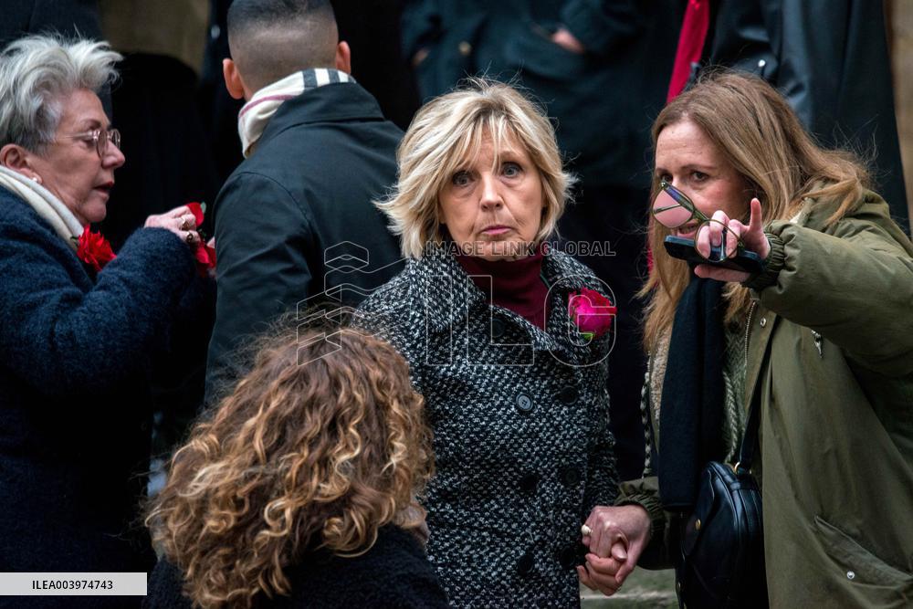 Catherine Laborde Funeral - Paris