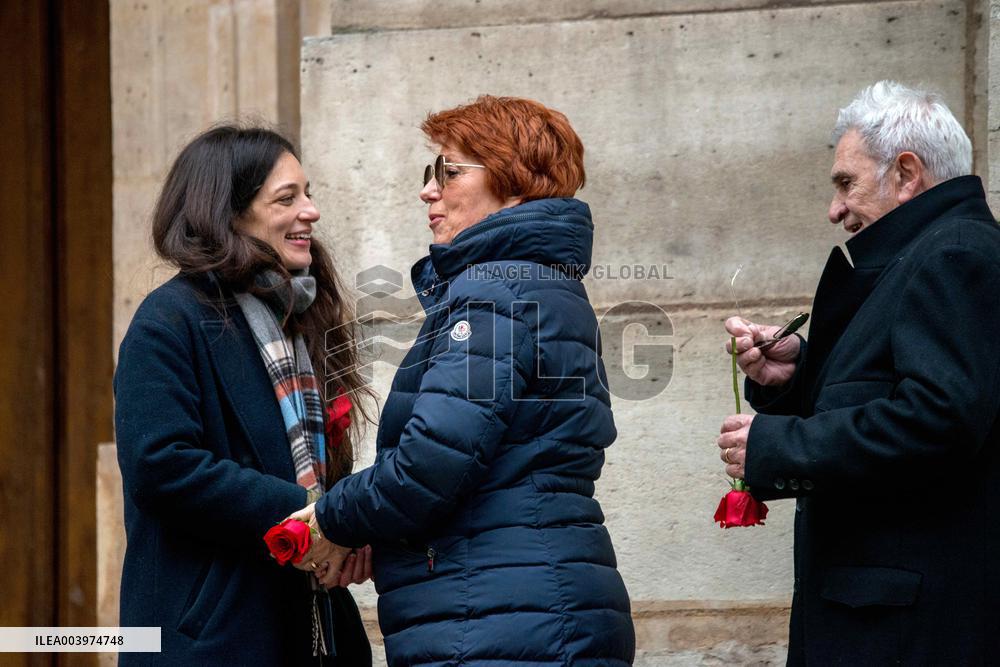 Catherine Laborde Funeral - Paris
