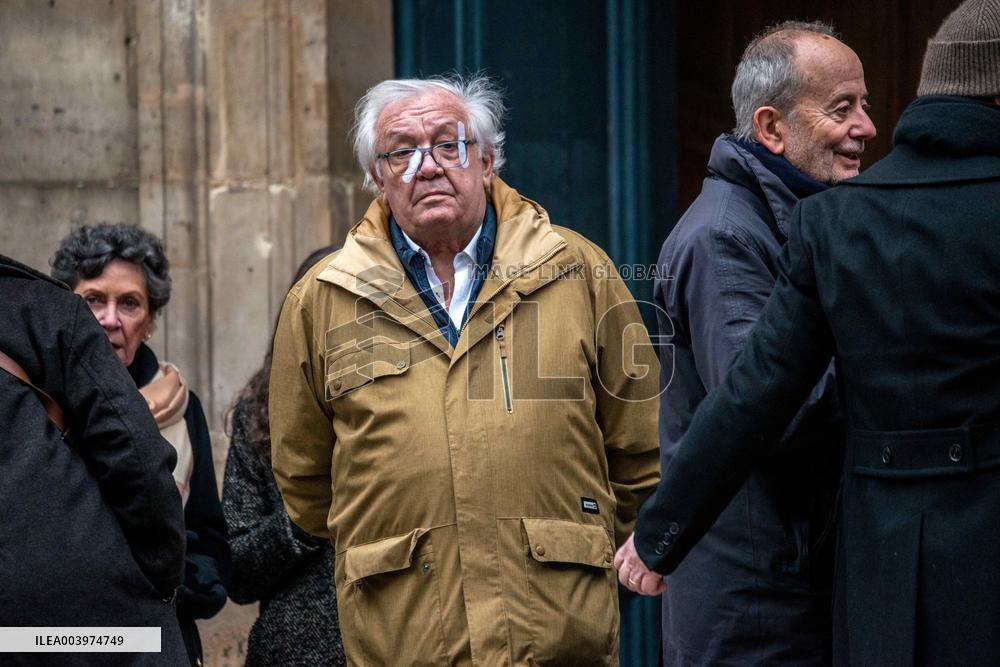 Catherine Laborde Funeral - Paris