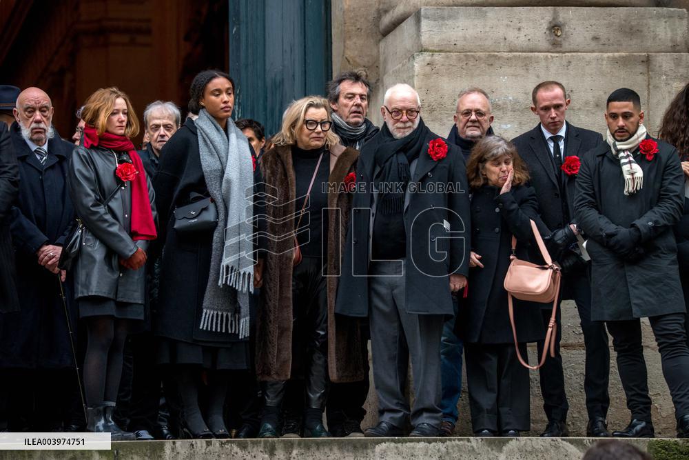 Catherine Laborde Funeral - Paris
