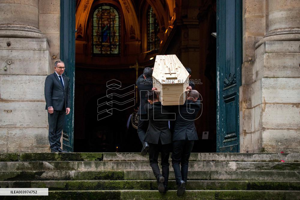 Catherine Laborde Funeral - Paris