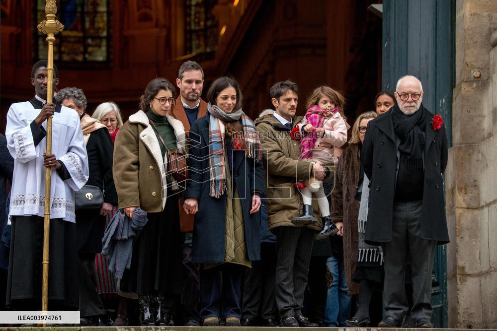 Catherine Laborde Funeral - Paris