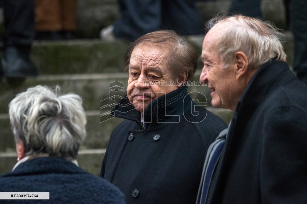 Catherine Laborde Funeral - Paris