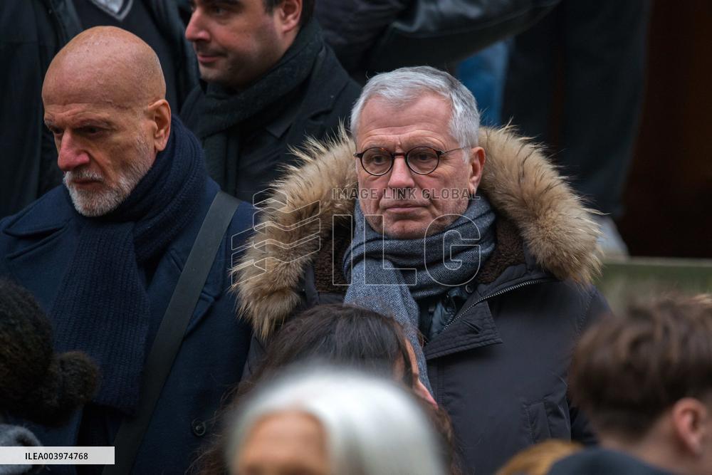 Catherine Laborde Funeral - Paris