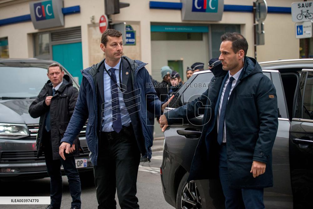 Catherine Laborde Funeral - Paris