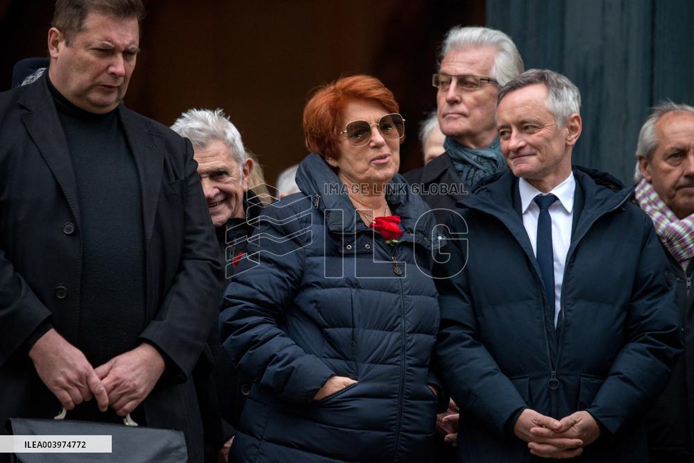 Catherine Laborde Funeral - Paris