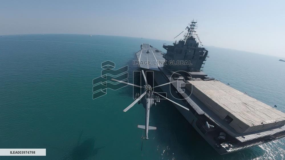 Iran Naval Forces Unveiled Their New Drone-Carrier Ship, Shahid Mahdavi