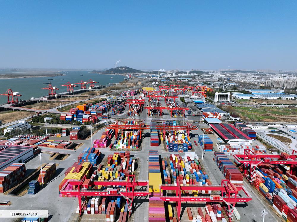 Wuhu Port Container Trade