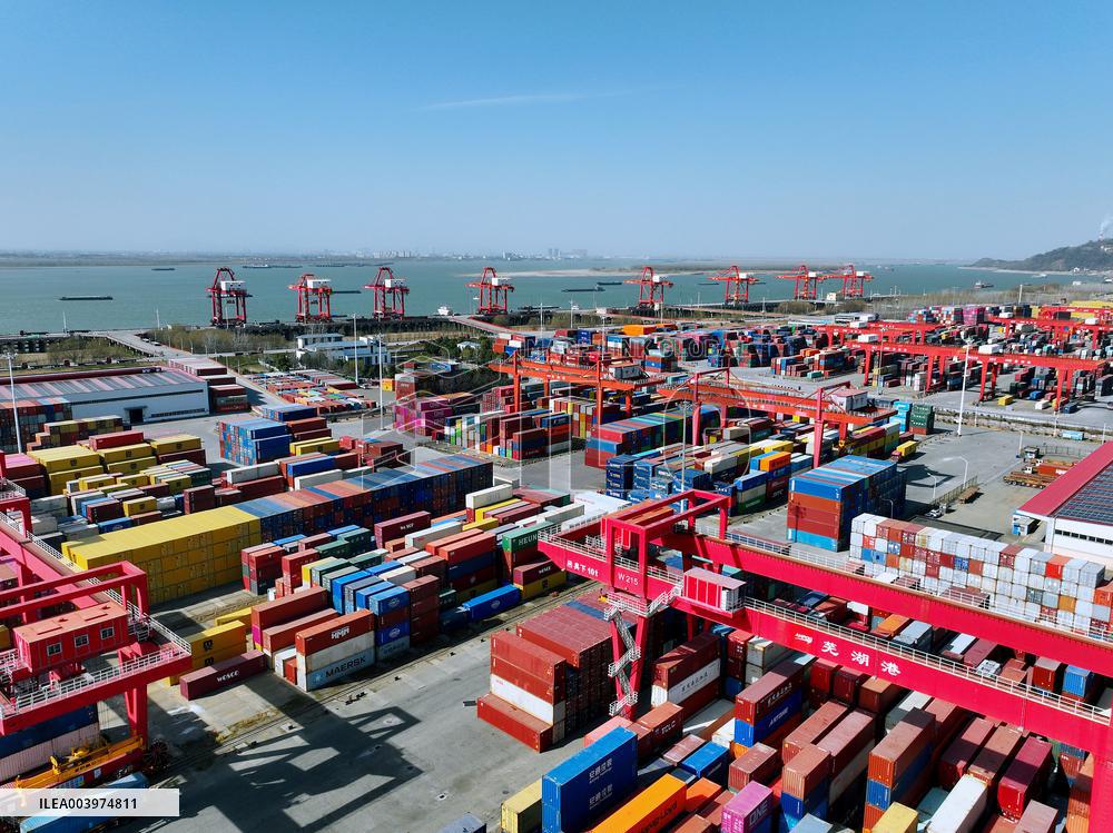 Wuhu Port Container Trade