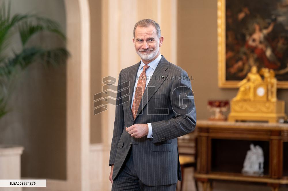 The King Receives The PM Of Albania - Madrid