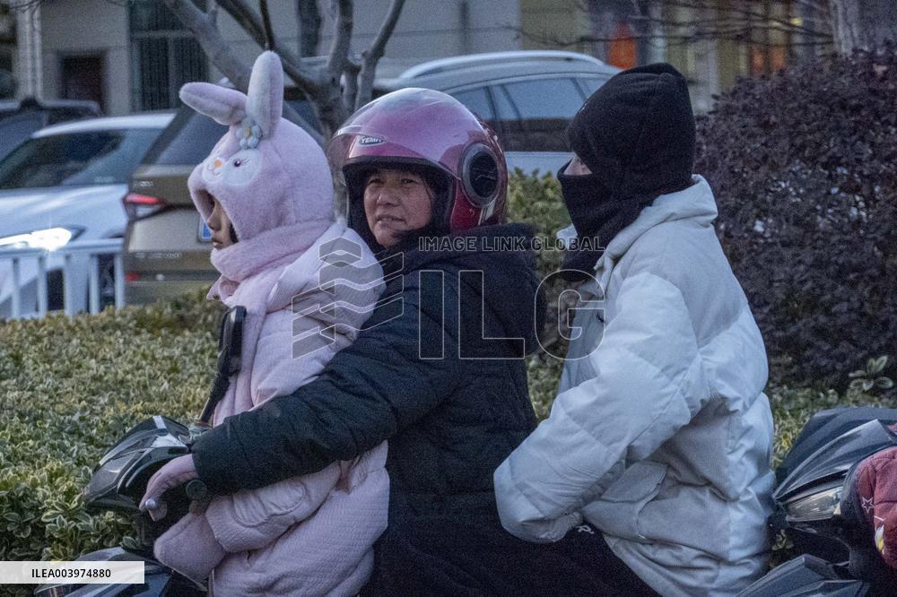 Cold Wave Hit Haian