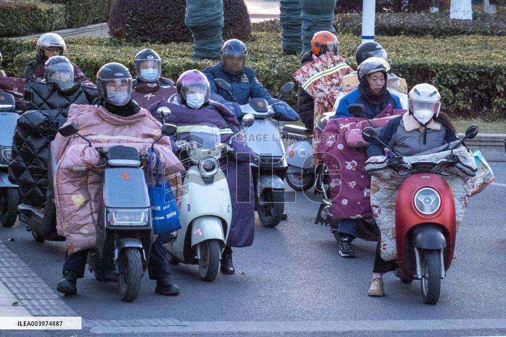 Cold Wave Hit Haian