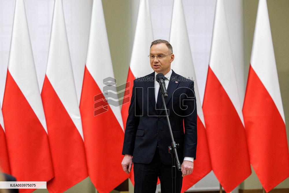 Polands President Duda Awards State Decorations