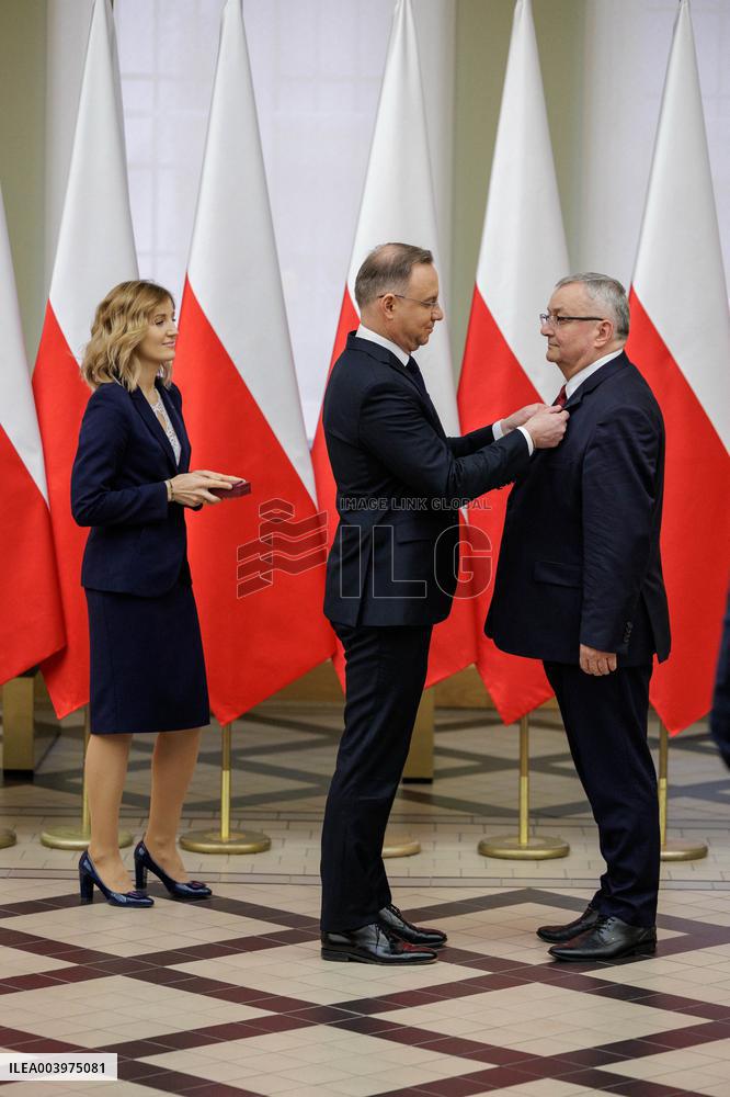 Polands President Duda Awards State Decorations