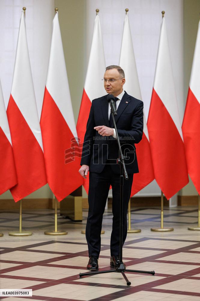 Polands President Duda Awards State Decorations