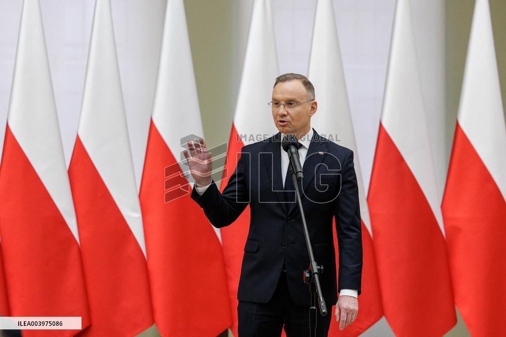 Polands President Duda Awards State Decorations