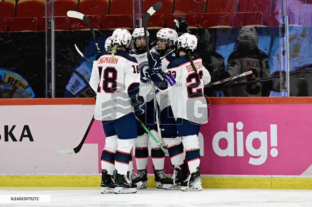 OLYMPIC QUALIFICATIONS ICE HOCKEY DENMARK-NORWAY