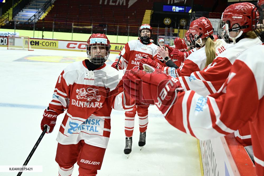 OLYMPIC QUALIFICATIONS ICE HOCKEY DENMARK-NORWAY