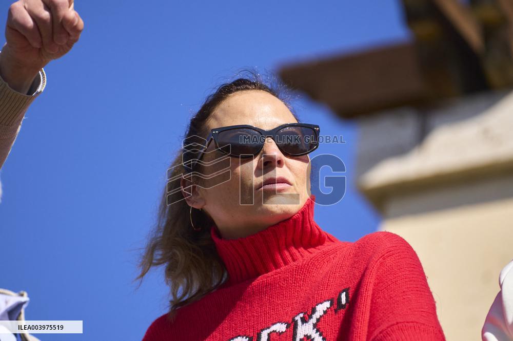 Goya Awards - Maribel Verdu, Leonor Watling And Aitana Sanchez-Gijon Plant Holm Oak Trees