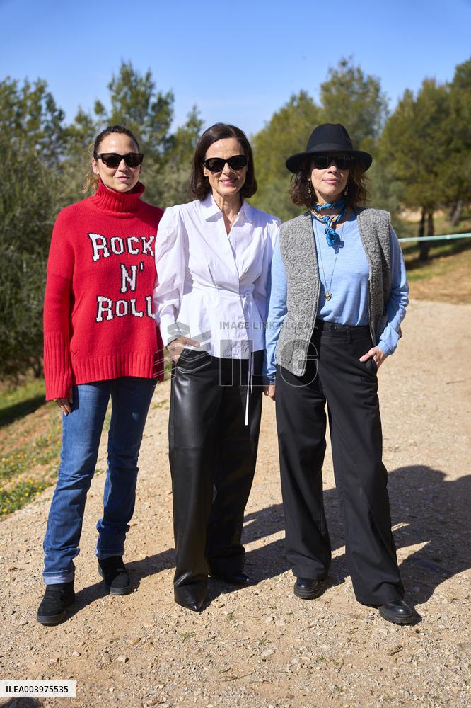 Goya Awards - Maribel Verdu, Leonor Watling And Aitana Sanchez-Gijon Plant Holm Oak Trees