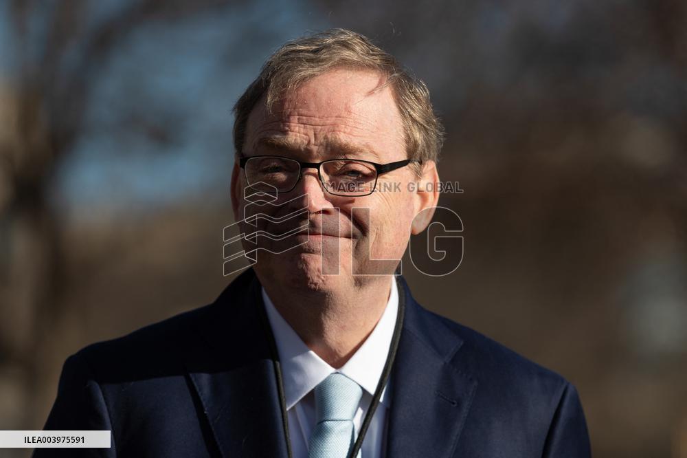 National Economic Council Director Kevin Hessett Attends White House Meetings